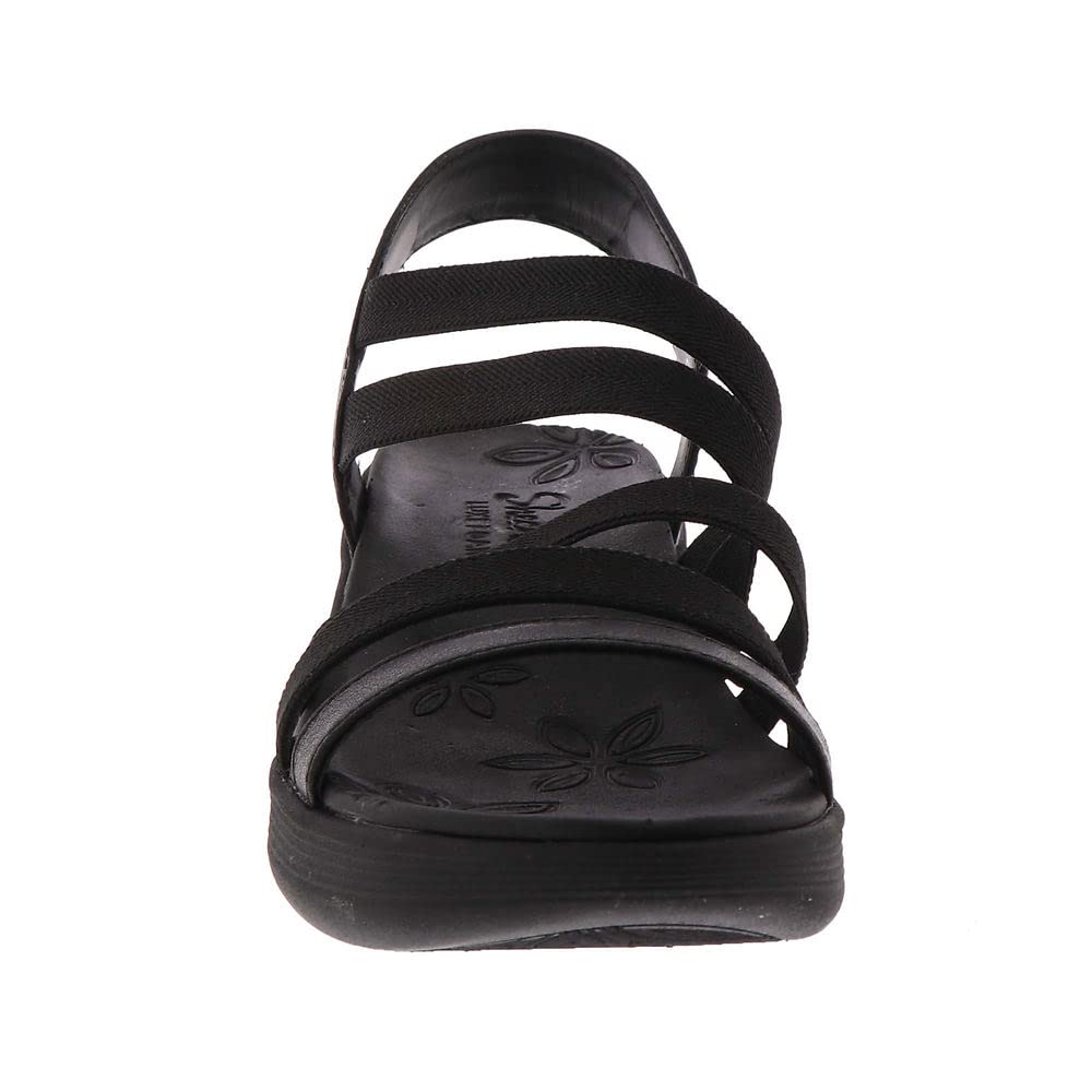 Skechers USA Pier-Lite - All You Women's Sandal 8 B(M) US Black