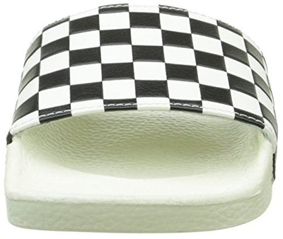 Vans Women's Mules, White Checker Board White Black, 42.5 EU