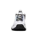 Jordan Girl's Max Aura 3 DIY (Big Kid) White/Black/Hyper Violet/University Blue 5 Big Kid M