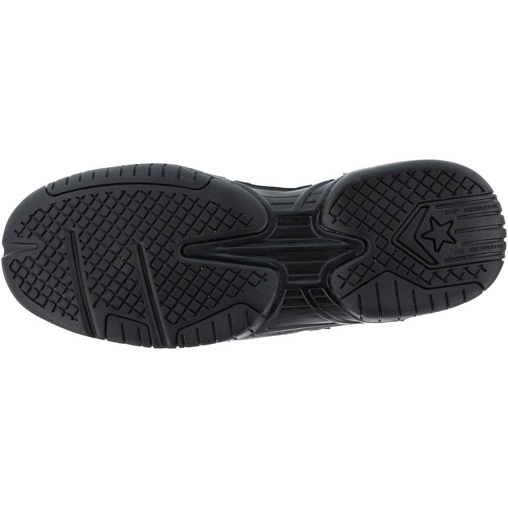 Reebok Work Men's TYAK Comp Toe Comfort Work Shoe Cd Black - 7 Medium