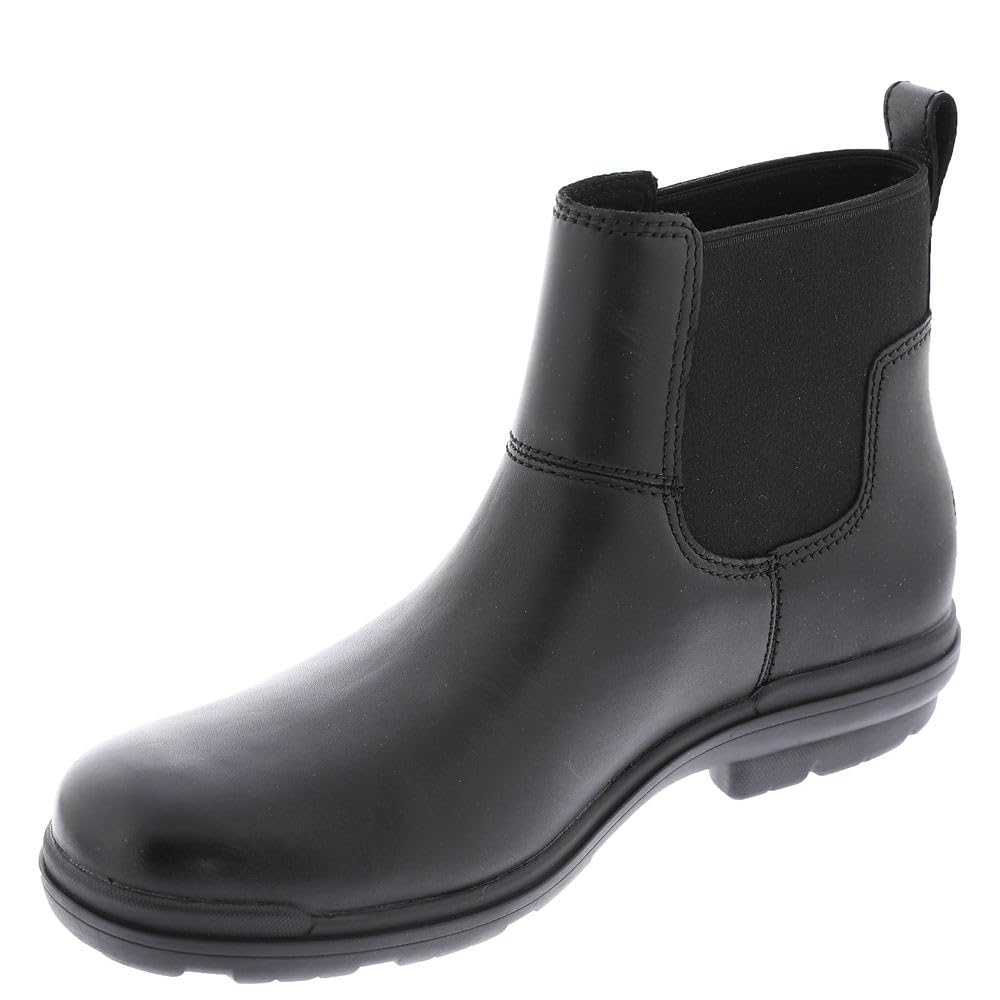 UGG Women's Hapsburg Chelsea Boot, Black, 6.5