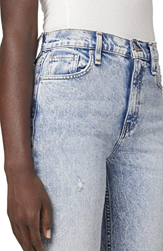Hudson Jeans Women's Remi High Rise Straight Leg Cropped Jean, Two Hearts, 28