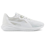 PUMA Mens Twitch Runner Shoes, Size: 9.5 M US, Color: Puma White/Gray Violet