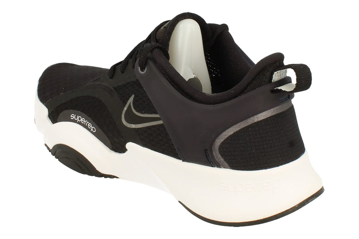 Nike Womens Superrep GO 2 Running Trainers CZ0612 Sneakers Shoes (UK 3.5 US 6 EU 36.5, Black Metallic Dark Grey White 010)