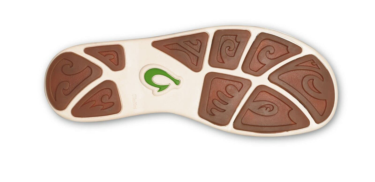 OLUKAI Nohea Mesh Men's Slip On Sneakers, Lightweight & Breathable Shoes for Everyday Wear, All-Weather & Enhanced Traction, Mustang/Lime Peel, 12