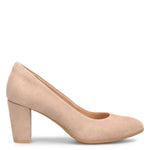 Sofft® Parisa Pumps for Women – Ideal for Evening Events - Leather Upper and Insole – Slip-in Closure 10 Stone