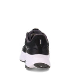 Saucony Women's Guide 15 Running Shoe, Black/White, 7.5 Wide