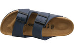 Birkenstock Women's Arizona Narrow Fit Buckle Sandal Blue-Blue-4.5