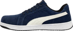 PUMA Men's Iconic Black Industrial Shoe, Suede Navy Eh, 14