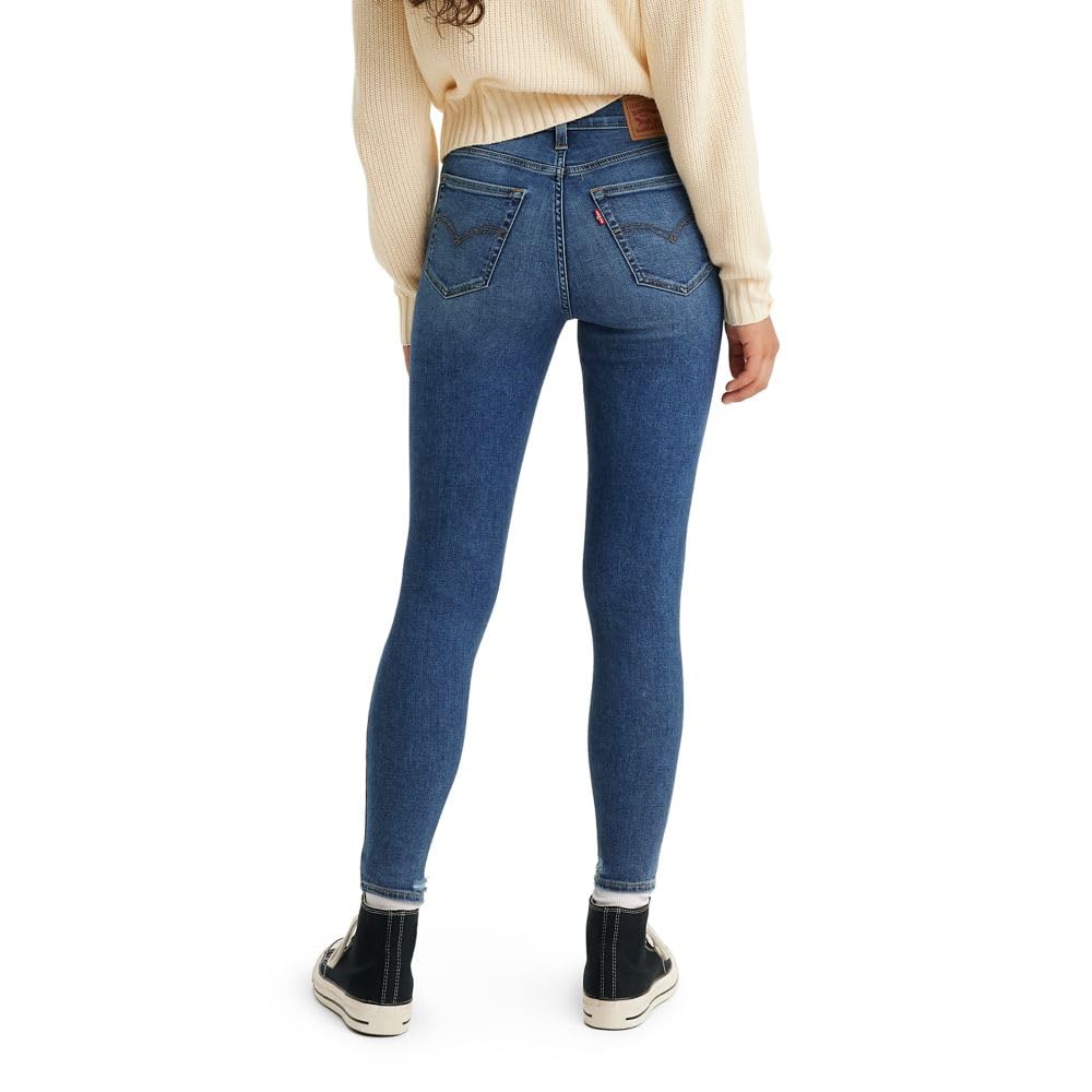 Levi's Women's 720 High Rise Super Skinny Jeans (Also Available in Plus), (New) Blue, 30 Regular