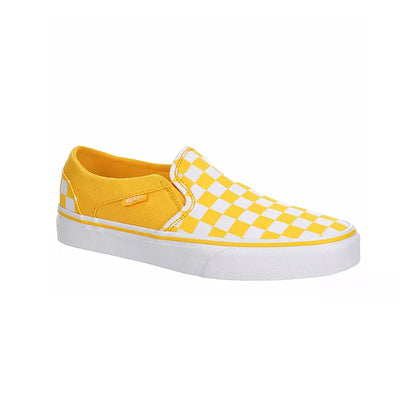 Vans Unisex Asher Slip On Sneaker - Yellow 9