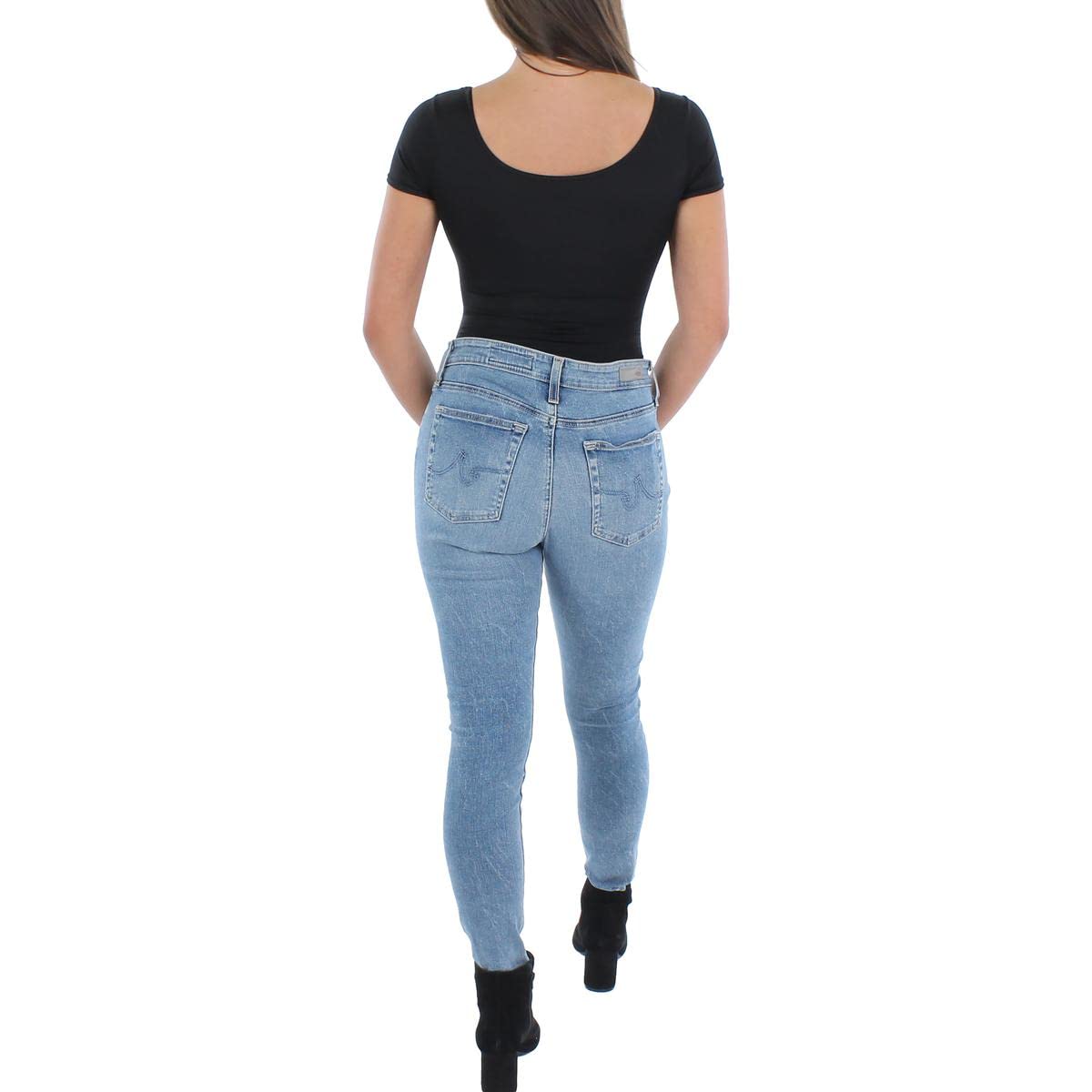 AG Adriano Goldschmied Farrah High-Rise Skinny Ankle in 18 Years Pride 18 Years Pride 24 28
