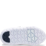 Saucony Boys' Jazz Riff Sneaker, Navy/White, 6 M US Little Kid