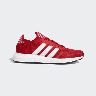adidas Originals Men's Swift Essential Sneaker, Scarlet/White/Black, 9