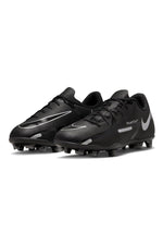 Nike Jr. Phantom GT2 Club MG/FG Youth Soccer Cleats Sise 5Y Black/Metallic/Silver
