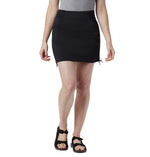 Columbia Women's Anytime Casual Skort, Black, 1X Plus