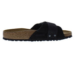 Birkenstock Women's Oita Slides, Black, 8-8.5 Narrow US