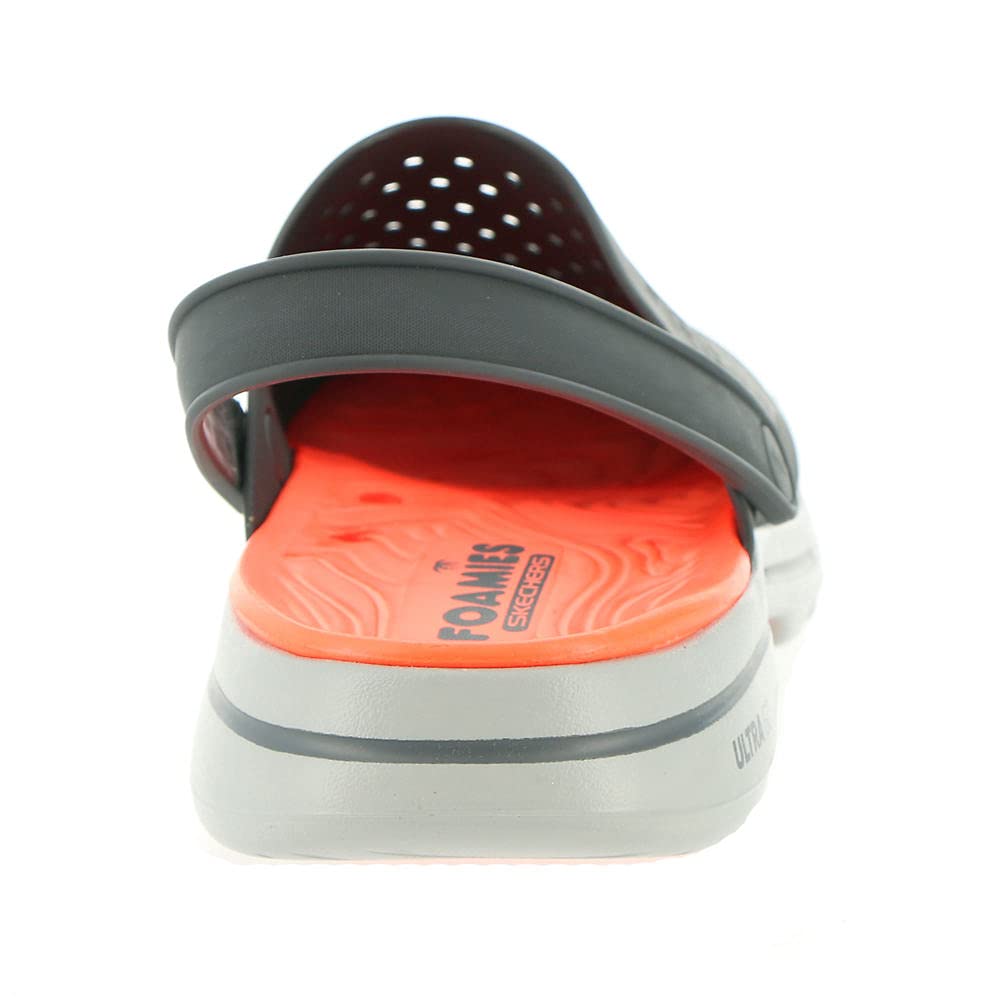 Skechers Foamies GO Walk 5Astonished Mens Slip On 105 DM US CharcoalOrange