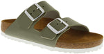 Birkenstock Women's Arizona Sandal Khaki Leather Size 40 N EU