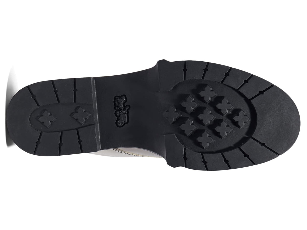 Coach Liza Leather Bootie Chalk 5 B (M)