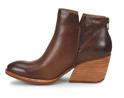 KORK-EASE Women's Chandra Boot, Brown Full Grain Leather, 6.5 M US