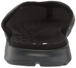 Under Armour Women's Ignite Pro Marbella Graphic Flip Flop Slide Sandal 9 (001) Black/Black/White