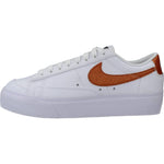 Nike Blazer 77 Platform Womens White Metallic Copper Size 7.5