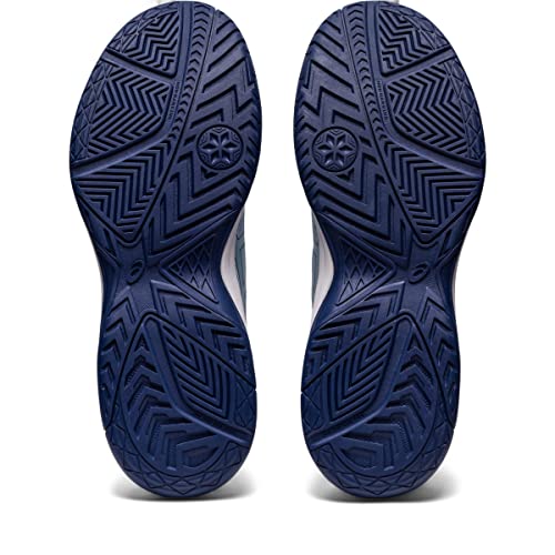 ASICS Women's Upcourt 5 Volleyball Shoes, 5, Sky/Indigo Blue