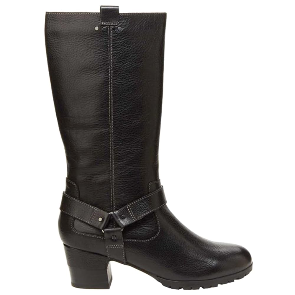 Jambu New Women's Autumn Wide Calf Boot Black 8.5