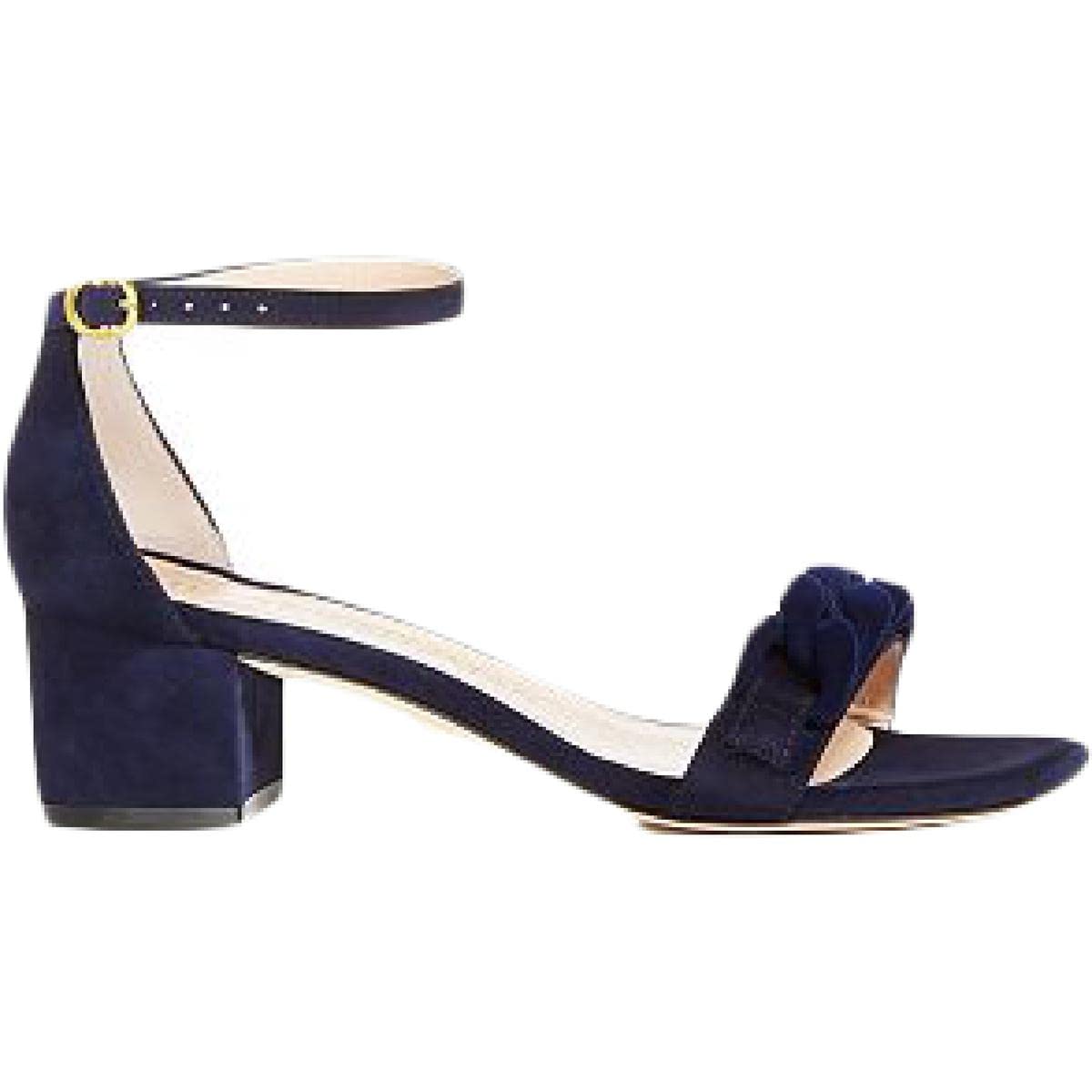 Stuart Weitzman Amelina Block 50 CHA Nice Blue 8 M