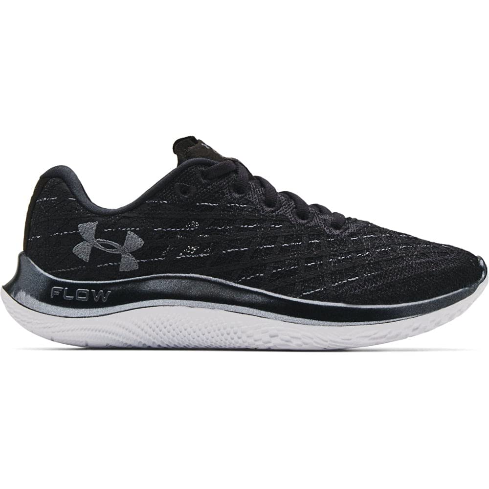 Under Armour Womens Flow Velociti Wind Synthetic Textile Black Black Trainers 7 US