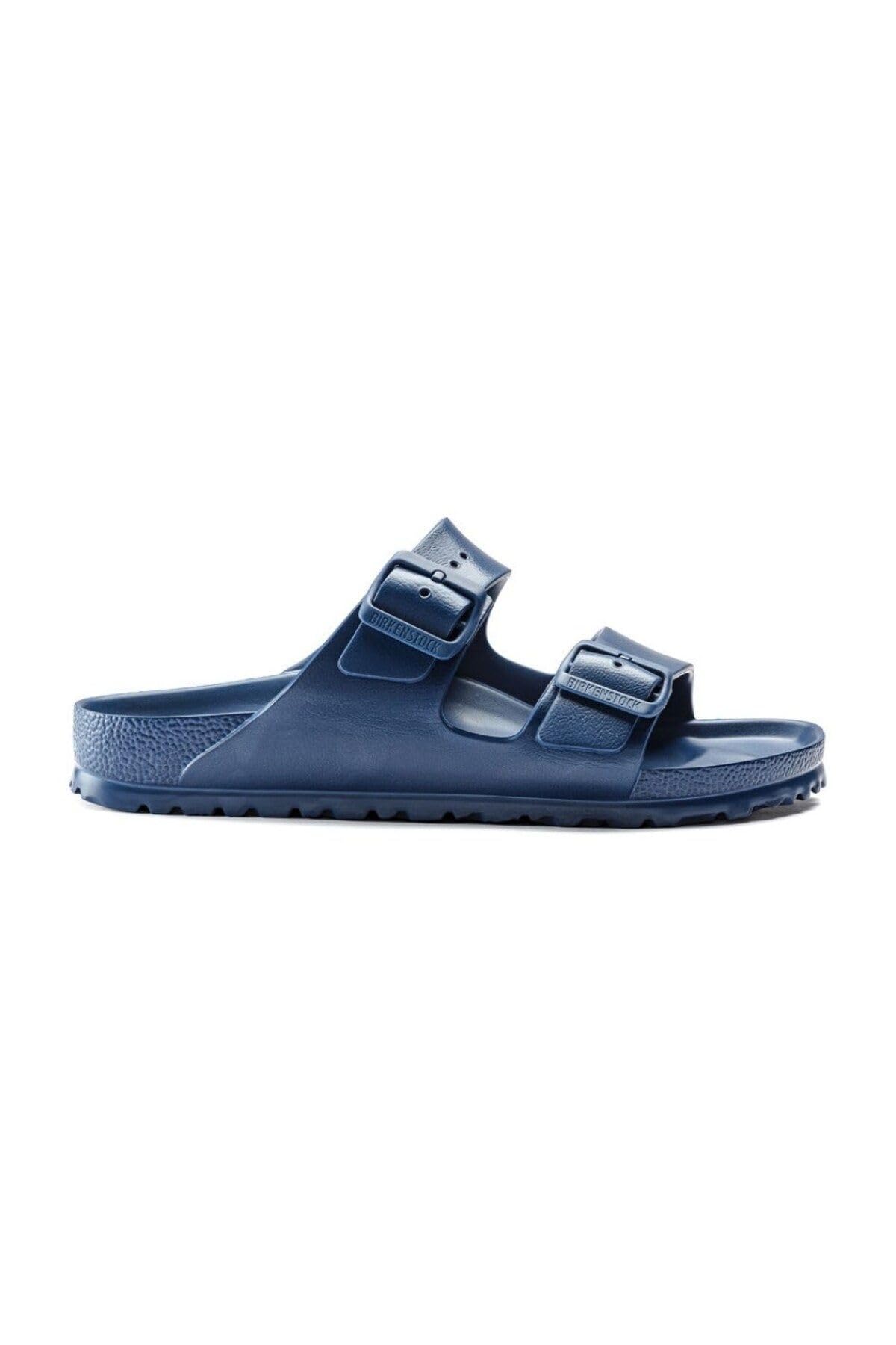 Birkenstock Men's Arizona Slippers, Navy, 10.5