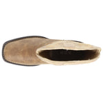 ROPER Mens Wilder II Square Toe Boots 14 D Tan