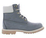 Timberland 6 Premium Boot Medium Grey Nubuck Love 6.5 B (M)