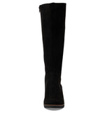 Aerosoles Women's Binocular-Discontinued, Black Faux Suede, 12 Wide