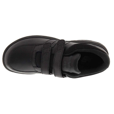 New Balance Men's 813 V1 Hook and Loop Walking Shoe, Black, 7