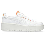 ASICS Women's Japan S PF Sportstyle Sneaker, 7, White/Orange Lily