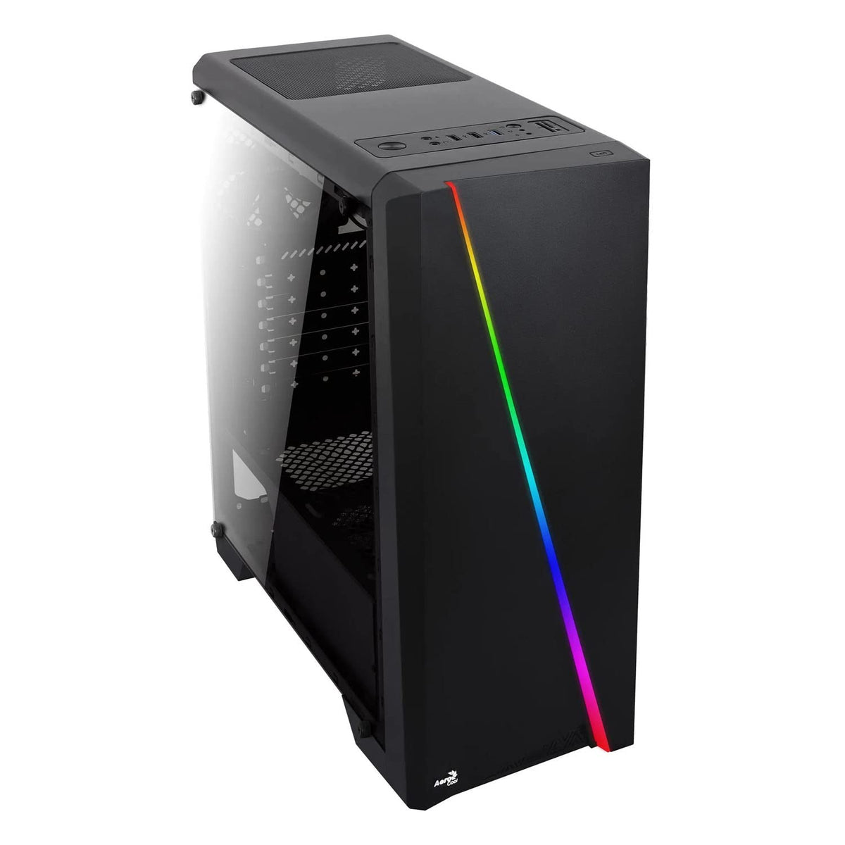 Aerocool Cylon RGB Midi-Tower PC Case - Black ACCM-PV10012.11