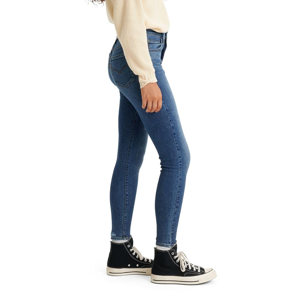 Levi's Women's 720 High Rise Super Skinny Jeans (Also Available in Plus), (New) Blue, 30 Regular