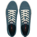 Helly-Hansen Mens Fjord Low-Cut Canvas Deck Shoe V2, 497 Deep Lagoon/Evening Blue/Off White, 10.5