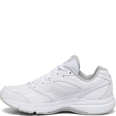 Saucony Women's Integrity Walker 3 Walking Shoe, White, 12 Narrow