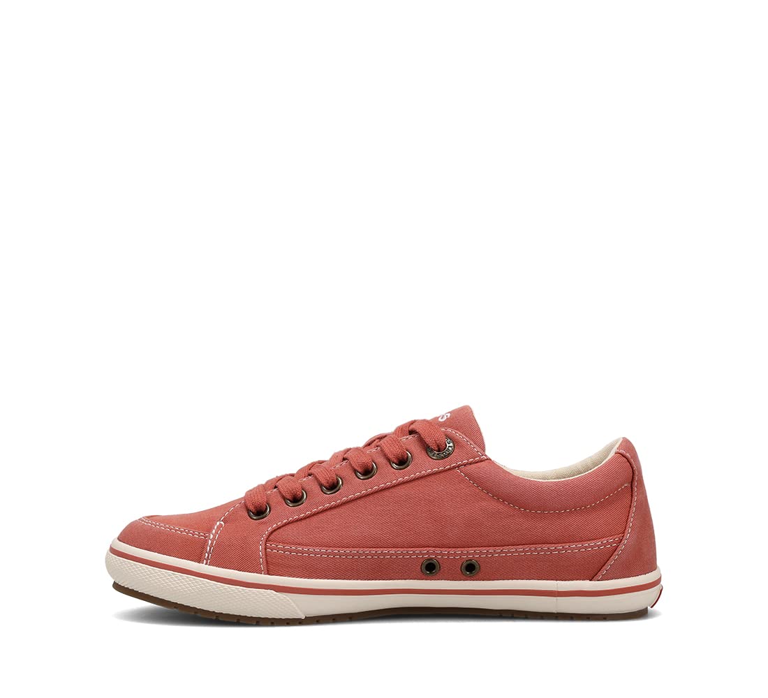 Taos Footwear Women's Moc Star Bruschetta Distressed Sneaker 9 (M) US