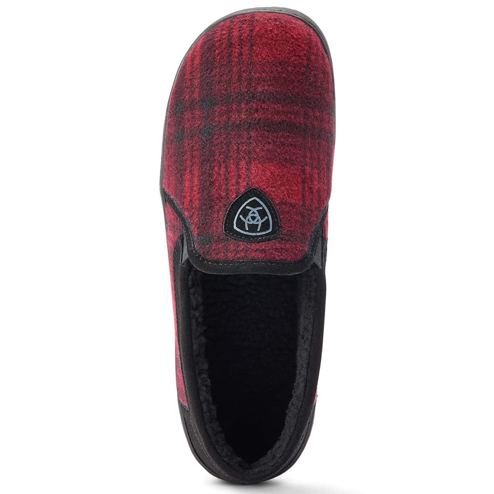 ARIAT Lincoln Gift Tin Red Plaid 9 D (M)