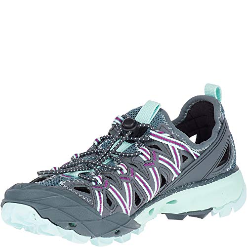 Merrell Women's CHOPROCK Sieve Water Shoes, Blue Smoke, 10