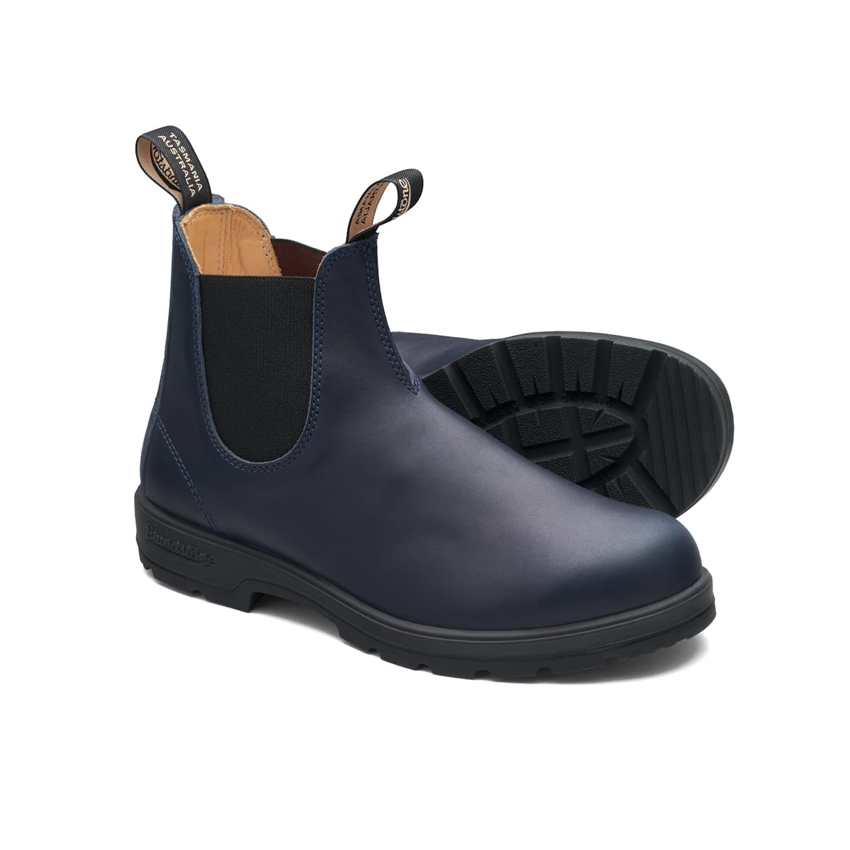 Blundstone Classic 500 Chelsea Boot Navy AU 6.5 (US Men's 7.5, Women's 9.5) Medium