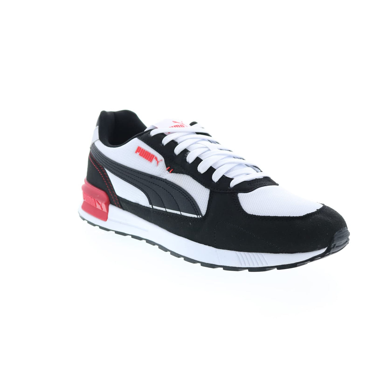 PUMA Graviton Puma White/Puma Black/High-Risk Red/Puma Silver 10.5 D (M)
