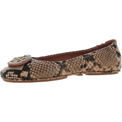 Tory Burch Womens Minnie Travel Ballet Ballet Flats Pink 5.5 Medium (B,M)