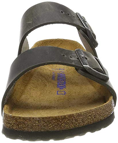 Birkenstock Women's Open Toe Sandals, Iron Grey, 9