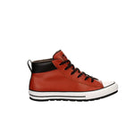 Converse Unisex Chuck Taylor All Star Street Lugged Mid Sneaker - Rugged Orange/Velvet Brown/Red 13