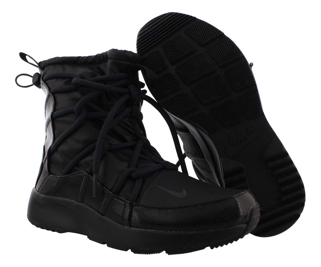 Nike Womens Tanjun High Rise Womens Ao0355-004 Size 9 Black/Anthracite-Black